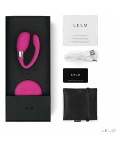 Lelo Tiani 3 Rechargeable Dual Stimulation Couples Vibrator With Remote Cerise