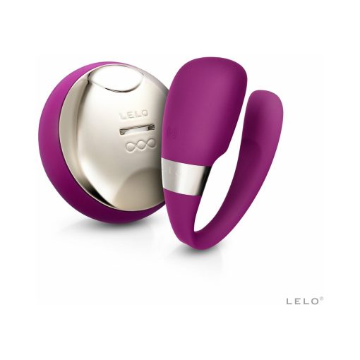 Lelo Tiani 3 Rechargeable Dual Stimulation Couples Vibrator With Remote Deep Rose - Image 2