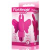 The 9'S Flirt Finger Butterfly Finger Vibrator Pink