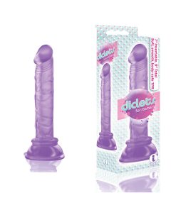 The 9'S Diclets 8In Jelly Tpr Dong Purple