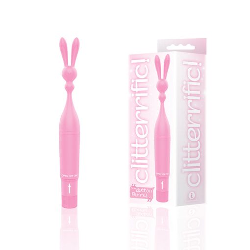 The 9'S Clitterific! Button Bunny Clitoral Stimulator