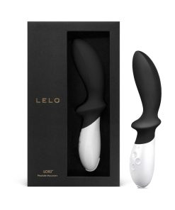 Lelo Loki Rechargeable Prostate Vibrator Obsidian Black