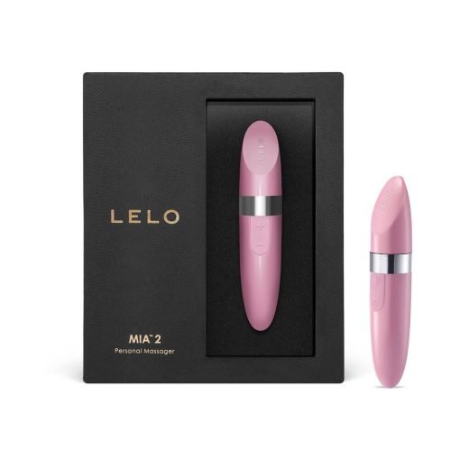 Lelo Mia 2 Rechargeable Lipstick Vibrator Petal Pink - Image 3