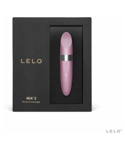 Lelo Mia 2 Rechargeable Lipstick Vibrator Petal Pink