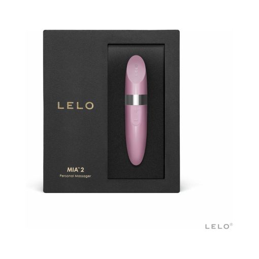 Lelo Mia 2 Rechargeable Lipstick Vibrator Petal Pink - Image 4