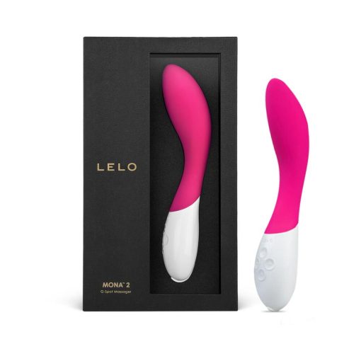 Lelo Mona 2 Rechargeable G-Spot Vibrator Cerise - Image 3