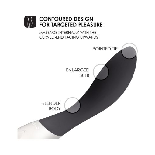 Lelo Mona Wave Rechargeable G-Spot Vibrator Black - Image 3