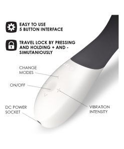Lelo Mona Wave Rechargeable G-Spot Vibrator Black