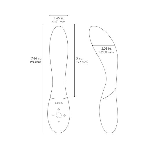 Lelo Mona Wave Rechargeable G-Spot Vibrator Black - Image 9