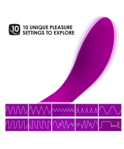 Lelo Mona Wave Rechargeable G-Spot Vibrator Deep Rose