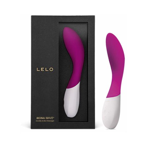 Lelo Mona Wave Rechargeable G-Spot Vibrator Deep Rose - Image 10