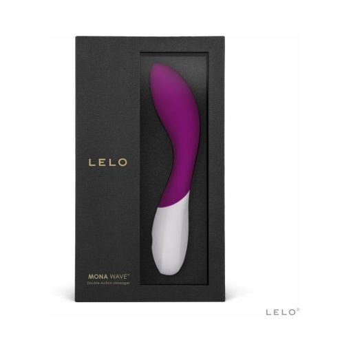 Lelo Mona Wave Rechargeable G-Spot Vibrator Deep Rose - Image 11