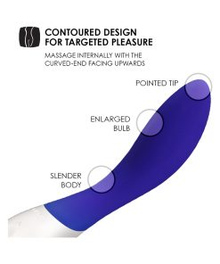 Lelo Mona Wave Rechargeable G-Spot Vibrator Midnight Blue