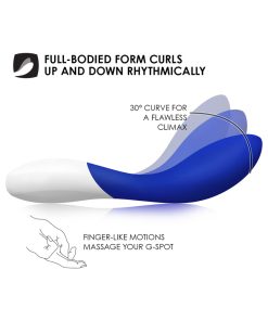 Lelo Mona Wave Rechargeable G-Spot Vibrator Midnight Blue