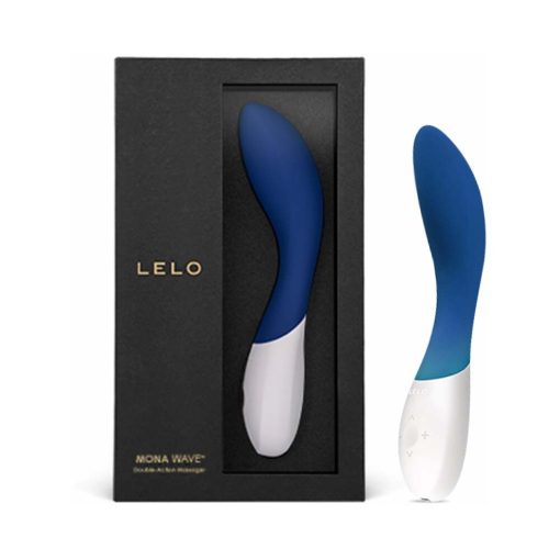 Lelo Mona Wave Rechargeable G-Spot Vibrator Midnight Blue - Image 10