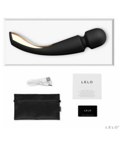 Lelo Smart Wand 2 Large Rechargeable Wand Vibrator Black