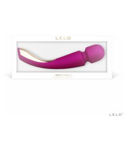 Lelo Smart Wand 2 Large Rechargeable Wand Vibrator Deep Rose