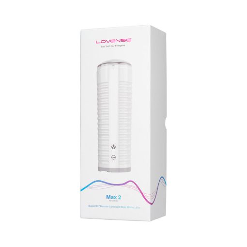 Lovense Max 2 Bluetooth App-Controlled Vibrating And Suction Masturbator (Neutral Sleeve) - Image 4