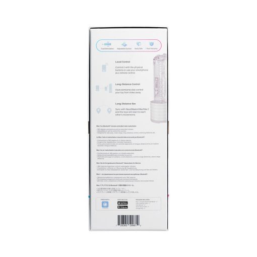 Lovense Max 2 Bluetooth App-Controlled Vibrating And Suction Masturbator (Neutral Sleeve) - Image 5
