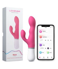 Lovense Nora Bluetooth Remote-Controlled Long-Distance Rabbit Vibrator
