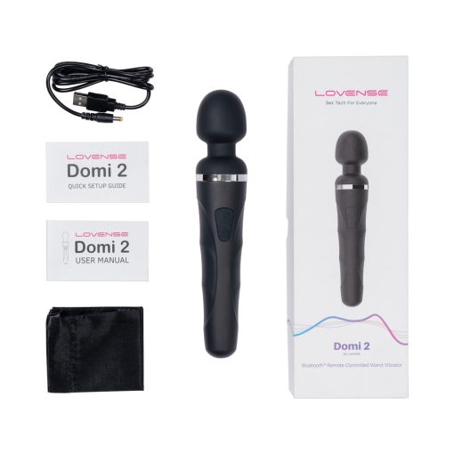 Lovense Domi 2 Bluetooth Programmable Wand Vibrator - Image 5