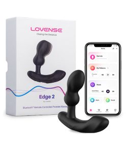 Lovense Edge 2 Bluetooth Remote-Controlled Adjustable Prostate Massager