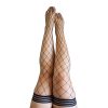 Kixies Michelle Large Net Fishnet Thigh-High Size C
