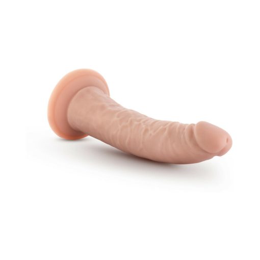 Dr. Skin Glide Realistic 7.5 In. Self-Lubricating Dildo Beige - Image 4