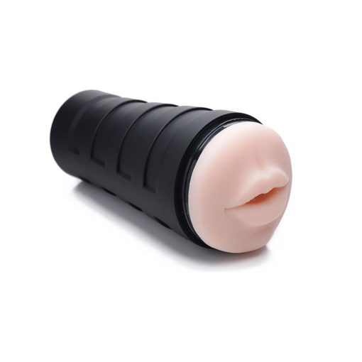 Curve Toys Mistress Dani Deluxe Mouth Stroker Light - Image 4