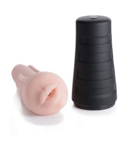 Curve Toys Mistress Dani Deluxe Mouth Stroker Light