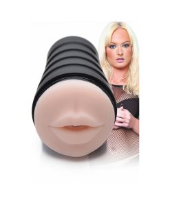 Curve Toys Mistress Dani Deluxe Mouth Stroker Light