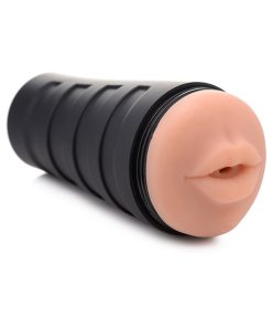 Curve Toys Mistress Karla Deluxe Mouth Stroker Medium