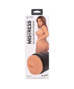 Curve Toys Mistress Karla Deluxe Mouth Stroker Medium
