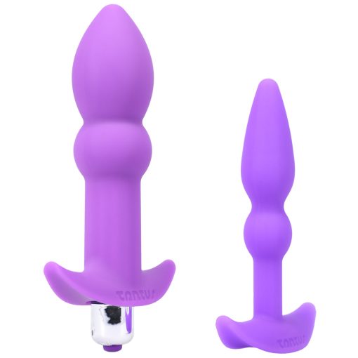 Tantus Perfect Plug Anal Plug Kit Lilac - Image 2
