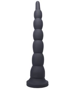 Tantus Cowboy Beaded Dildo Onyx (Box)