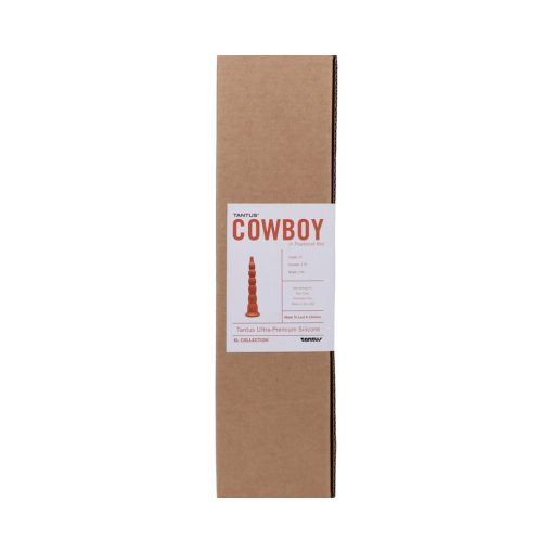 Tantus Cowboy Beaded Dildo Ruby (Box) - Image 3