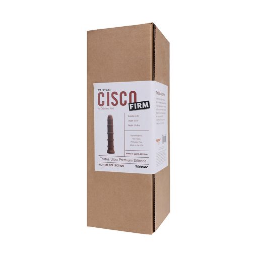 Tantus Cisco Firm Dildo Garnet (Box) - Image 2