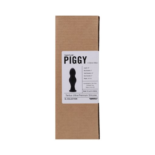 Tantus Piggy Dildo Onyx (Box) - Image 3