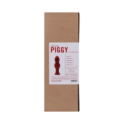 Tantus Piggy Dildo Ruby (Box) - Image 3