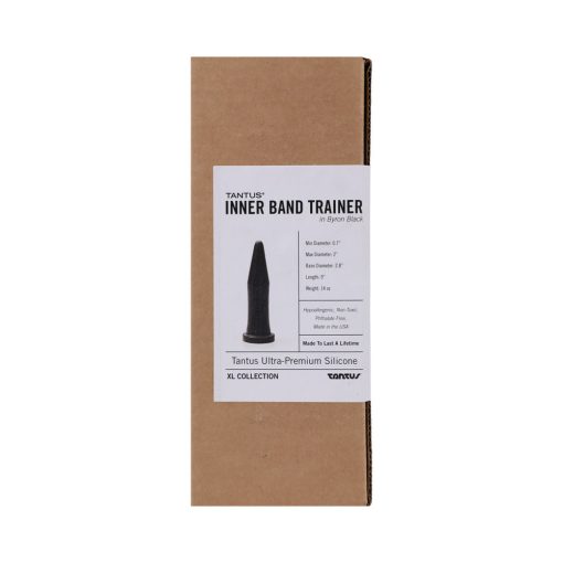 Tantus Inner Band Trainer Dildo Onyx (Box) - Image 3