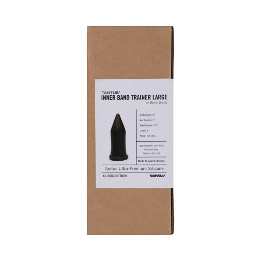 Tantus Inner Band Trainer Large Dildo Onyx (Box) - Image 3