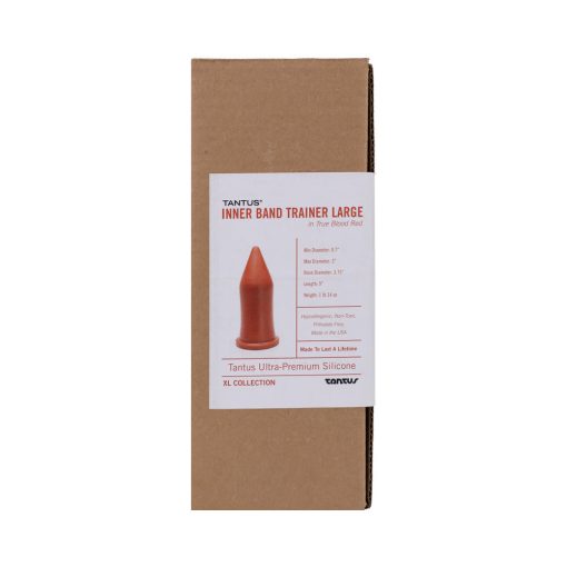 Tantus Inner Band Trainer Large Dildo Ruby (Box) - Image 3