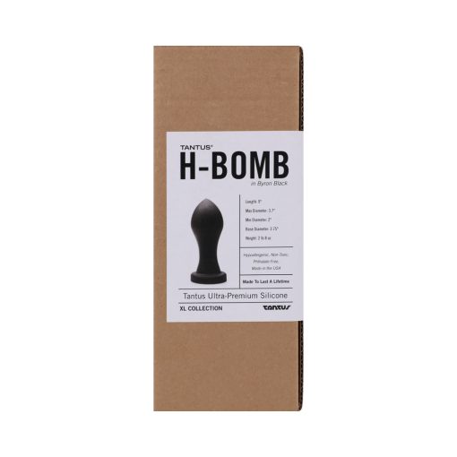 Tantus H-Bomb Dildo Onyx (Box) - Image 3