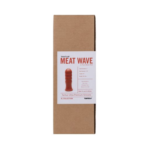 Tantus Meat Wave Anal Plug Ruby (Box) - Image 3