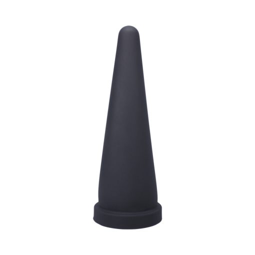 Tantus Cone Large Dildo Onyx - Image 2