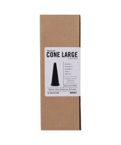 Tantus Cone Large Dildo Onyx