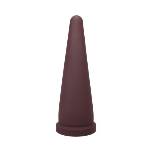Tantus Cone Large Firm Dildo Garnet (Box) - Image 2