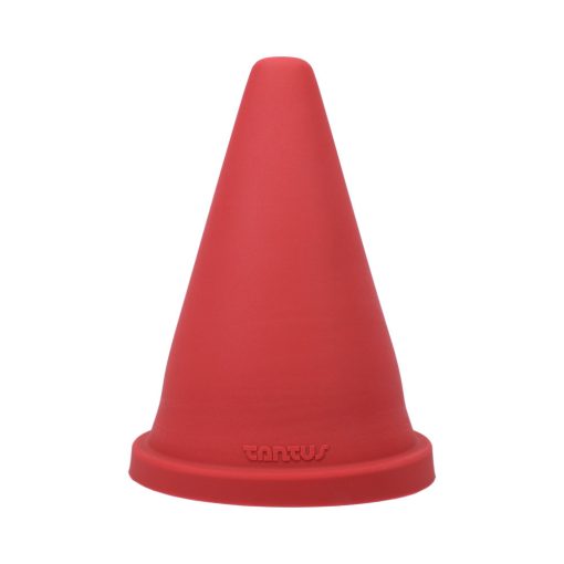 Tantus Cone Squat Dildo Ruby (Box) - Image 2
