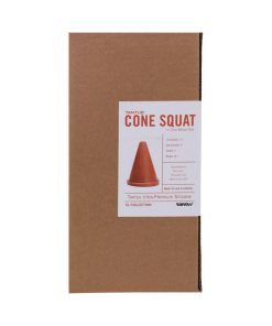 Tantus Cone Squat Dildo Ruby (Box)