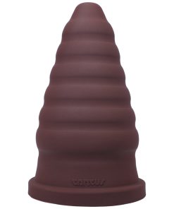 Tantus Cone Ripple Firm Dildo Garnet (Box)